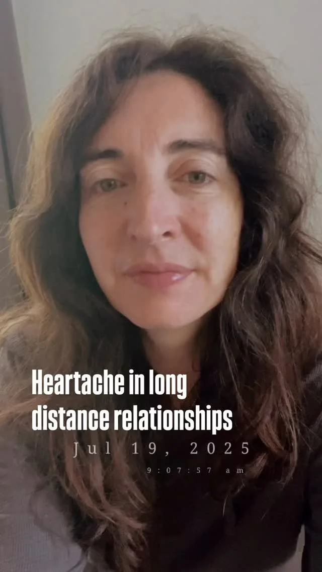 Our nervous system wasn’t designed for loving across oceans.
When someone you love lives in a different time zone, your body gets confused.
It reaches for them in the morning and finds empty space.
Your heart keeps opening toward someone wh