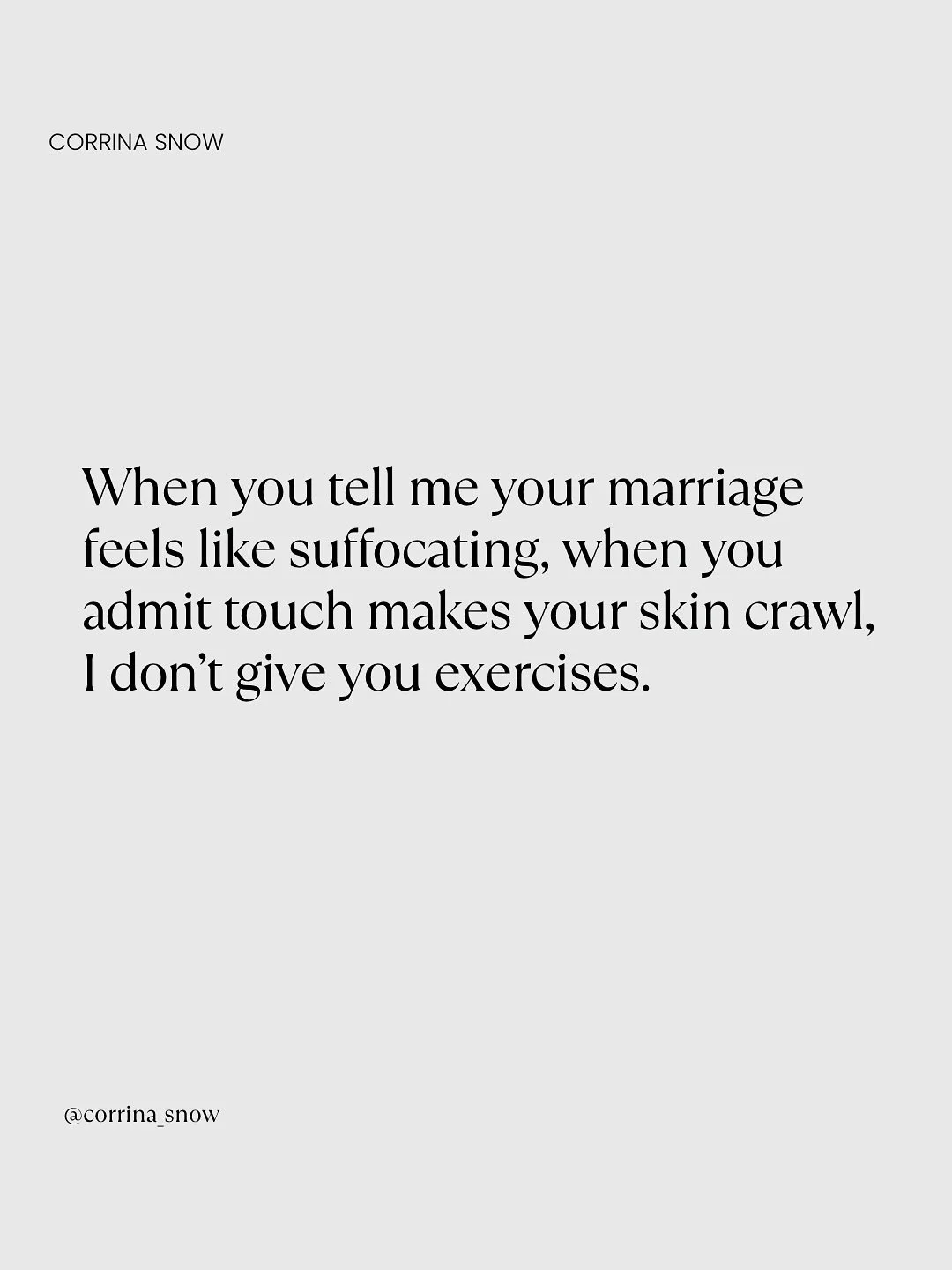 Traditional coaching and therapy didn&rsquo;t work for me. I needed deep trauma informed work. I needed to be seen, witnessed and lead to connect back to my body. 

I coach women who need this too. 

Now booking 12 week series beginning week of Septe
