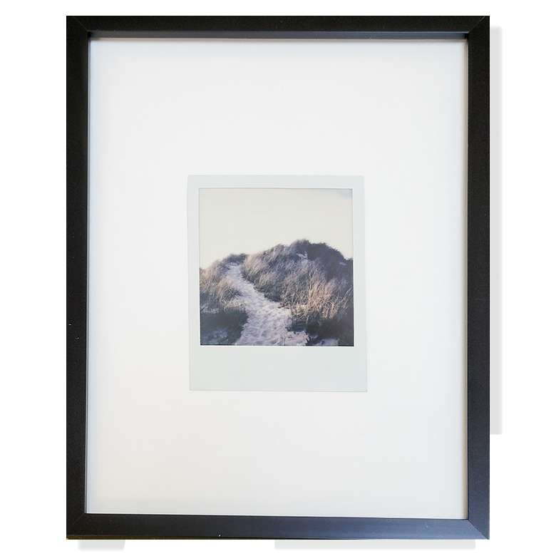 S Lawhorne Photography - Dune path polaroid framed.png