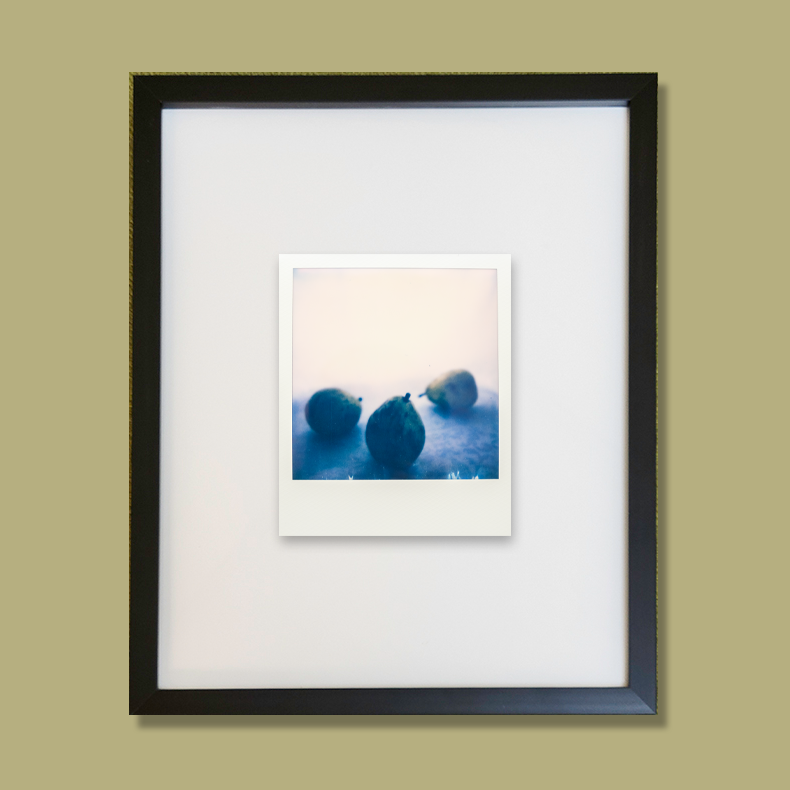 S Lawhorne Photography - pear trio v POlaroid Framed.png