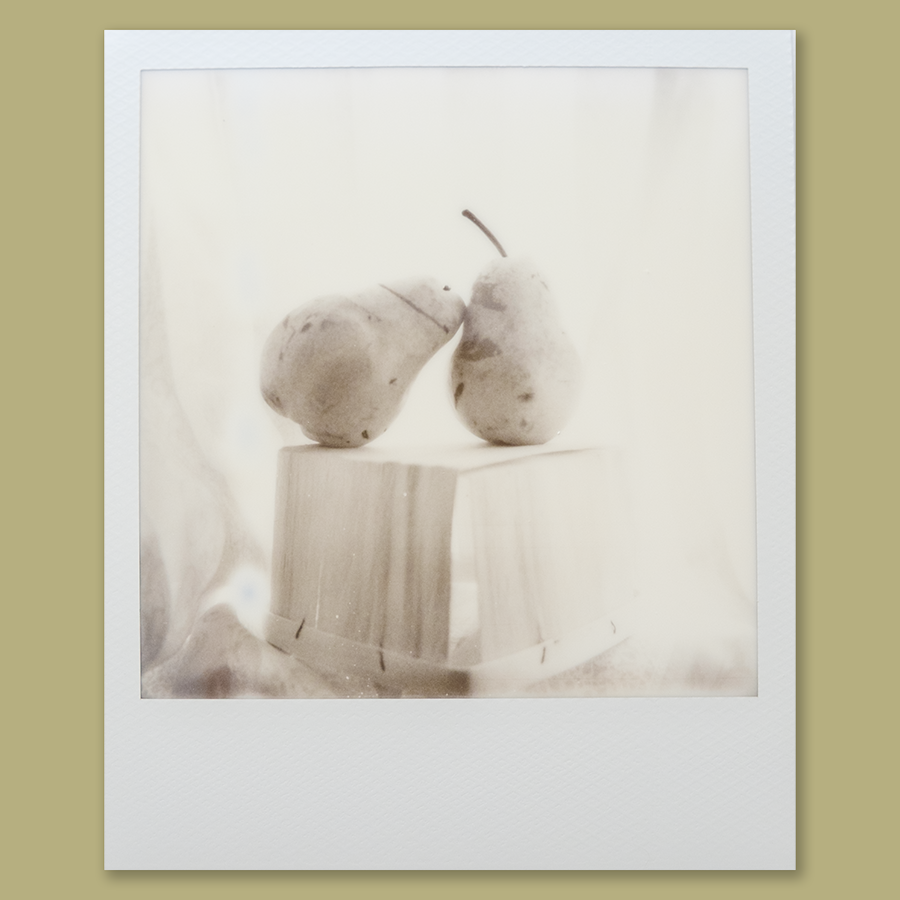 Pear Duet • Original Polaroid