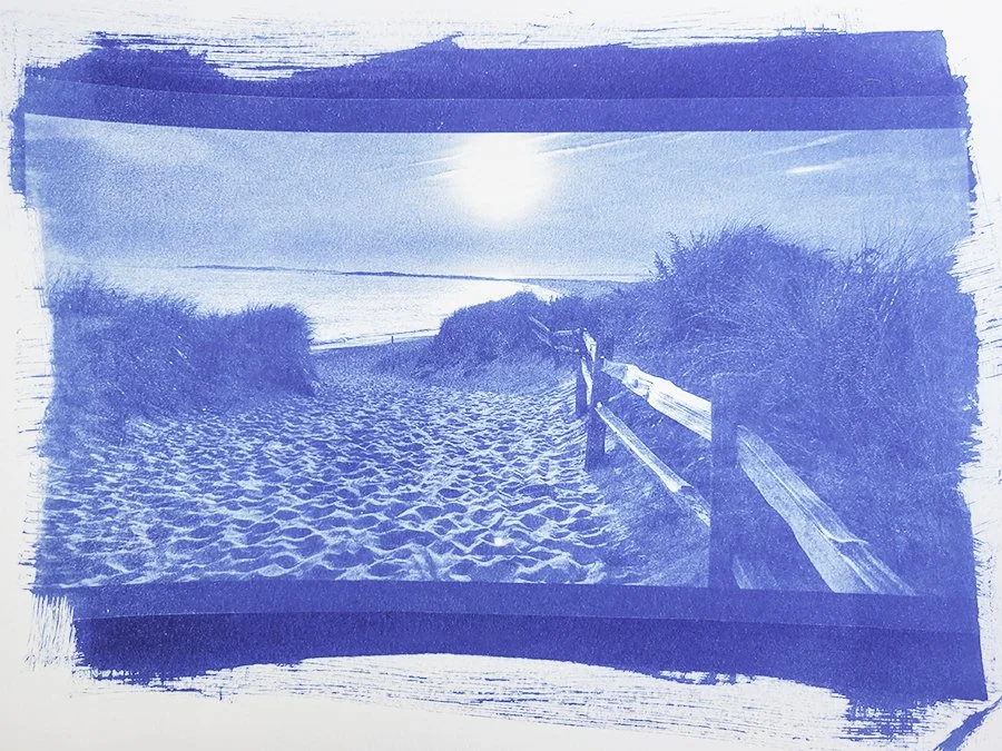 S Lawhorne Photography | cyanotype-napatree-point-sunset.jpg