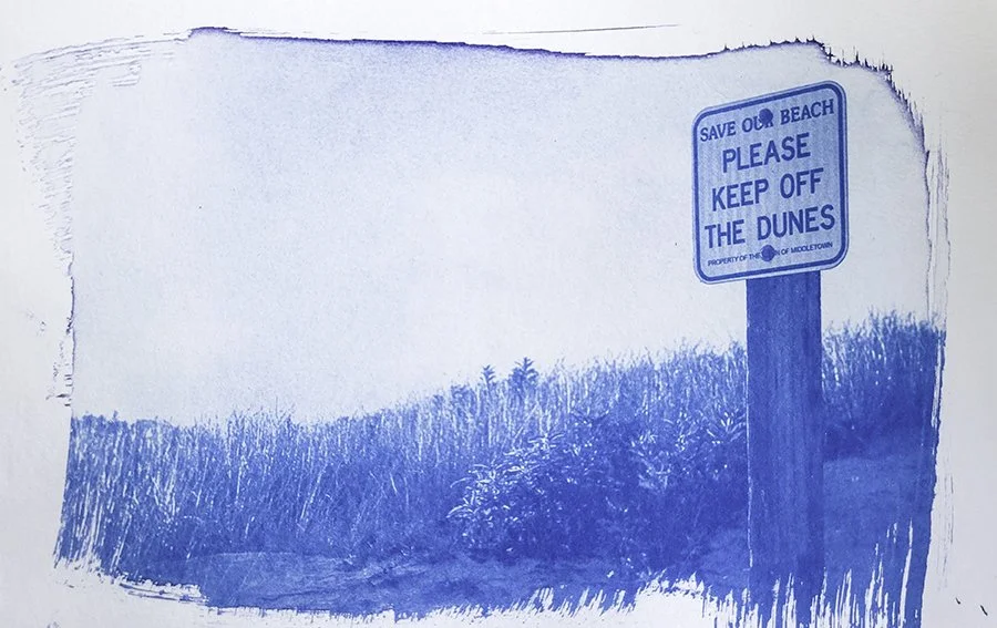 S Lawhorne Photography | cyanotype-keep-off-dunes.jpg