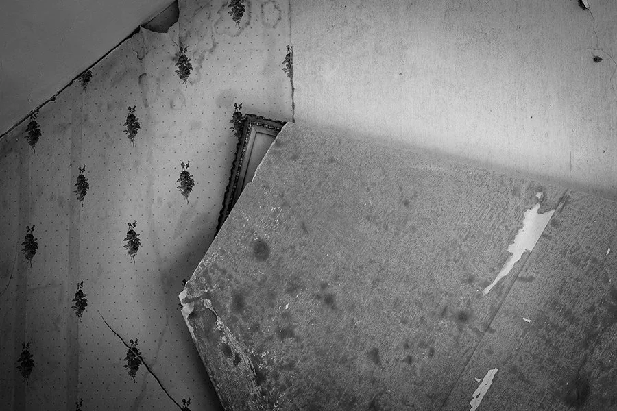 S Lawhorne Photography | peeling-wallpaper-picture-frame.jpg