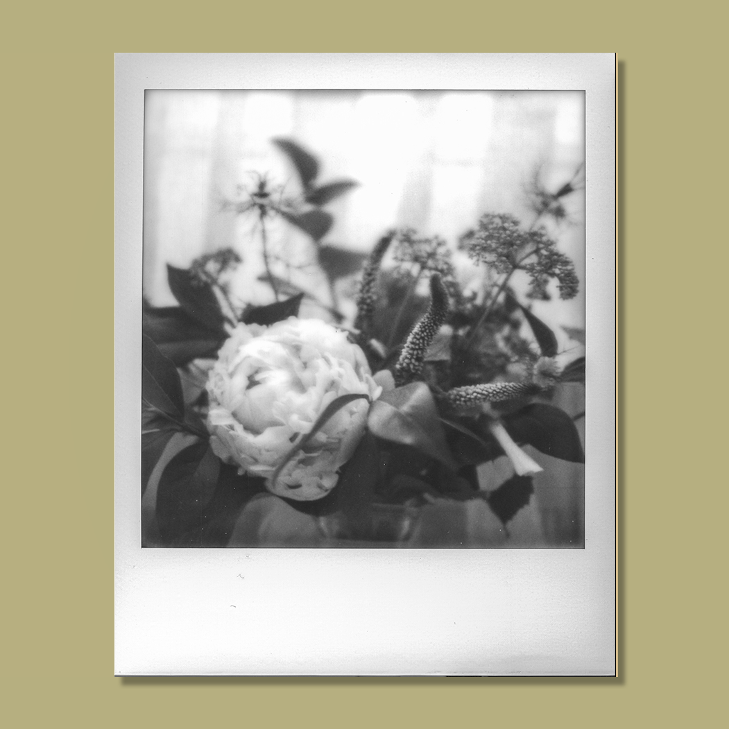 Bouquet Poem III • Original Polaroid