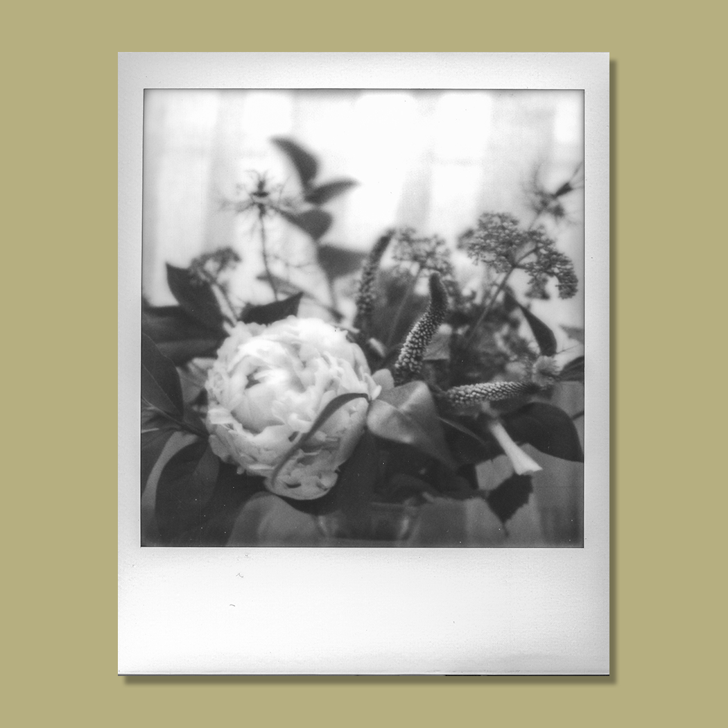 Bouquet Poem III • Original Polaroid