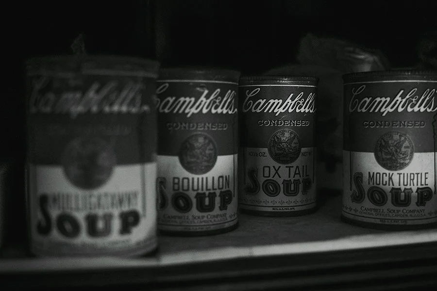 S Lawhorne Photography | antique-campbells-soup-cans.jpg