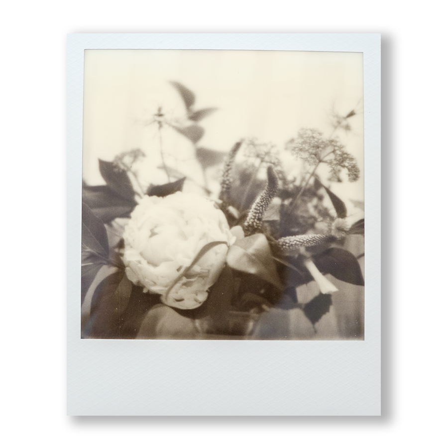 Bouquet Poem III • Original Polaroid