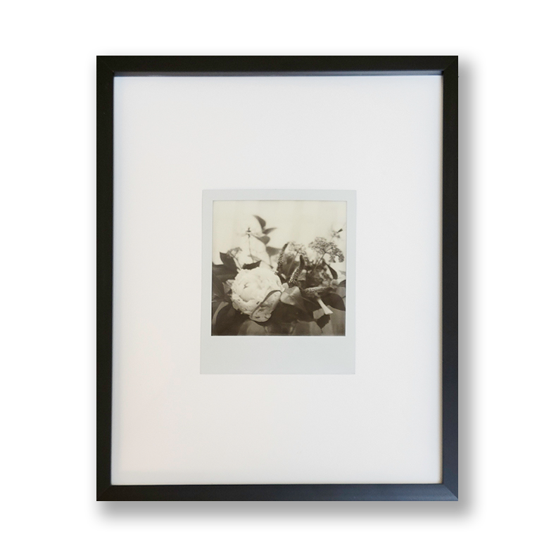 S Lawhorne Photography - Peony Bouquet iii Polaroid Framedtransparent.png
