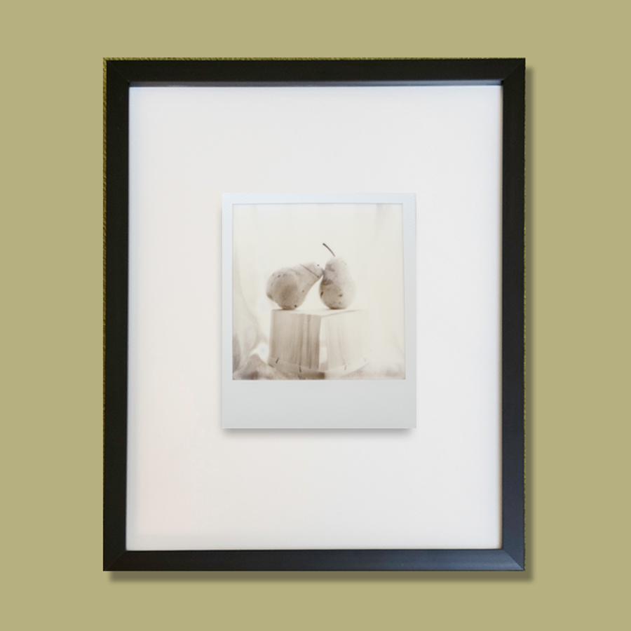 S Lawhorne Photography - Pear Duo Polaroid Framed.png