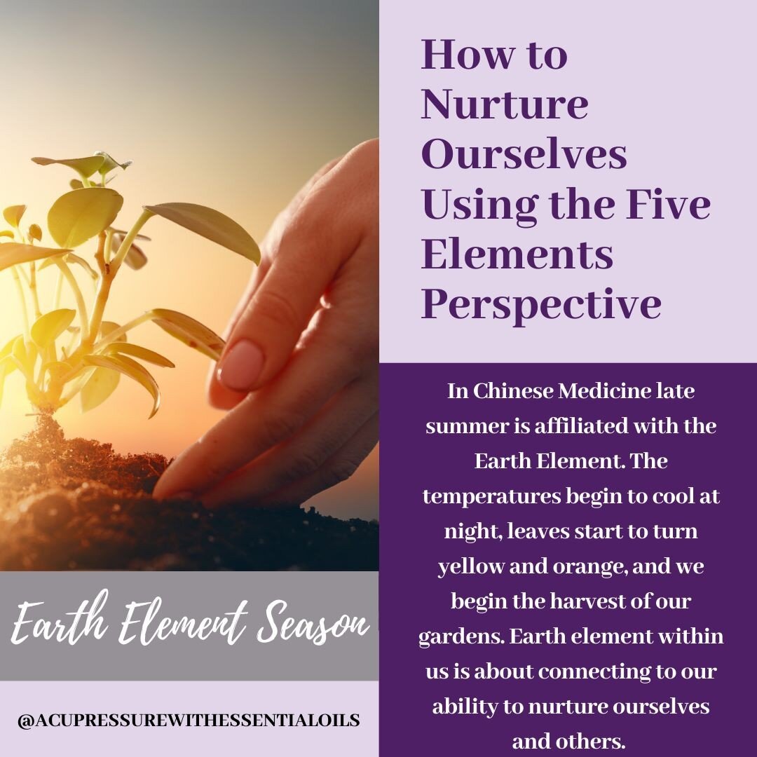 What on Earth is the Earth Element? The Five Element philosophy in Chinese Medicine posits that each of us embody all elements of nature. One of those is Earth which represents Mother nature. The season of the Earth Element is representative of Late 