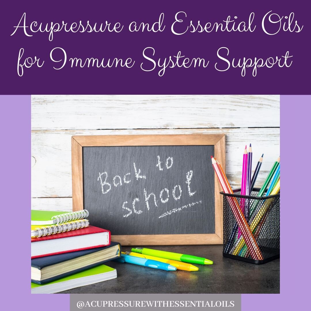 Getting ready for back to school? Try these acupressure points with essential oils to help boost your family&rsquo;s ability to weather any lurking pathogens.

Dilute the oil for children by adding 1 drop of essential oil to every 10 drops of carrier