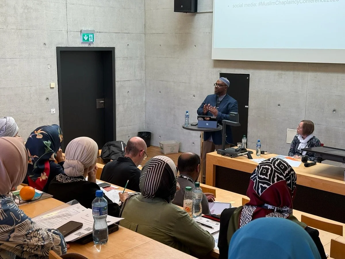 AMC takes Switzerland🇨🇭
AMC had a robust engagement with the Muslim Chaplaincy: Practice, Research and Recognition conference at the University of Fribourg in Switzerland!
This gathering brought together a mix of chaplains and academics in the gr