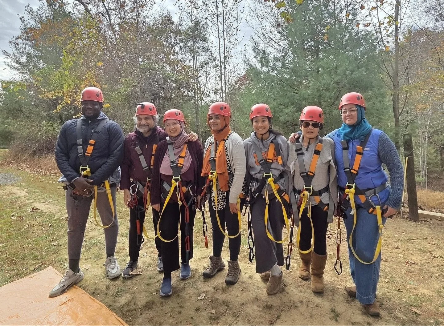 Day two of the Sohaib Sultan Suhba Retreat included a du’a workshop, guided time for silent reflection, zip lining, archery, a sisters’ space, a discussion in pairs activity known as concentric circles, a round table with our education ch