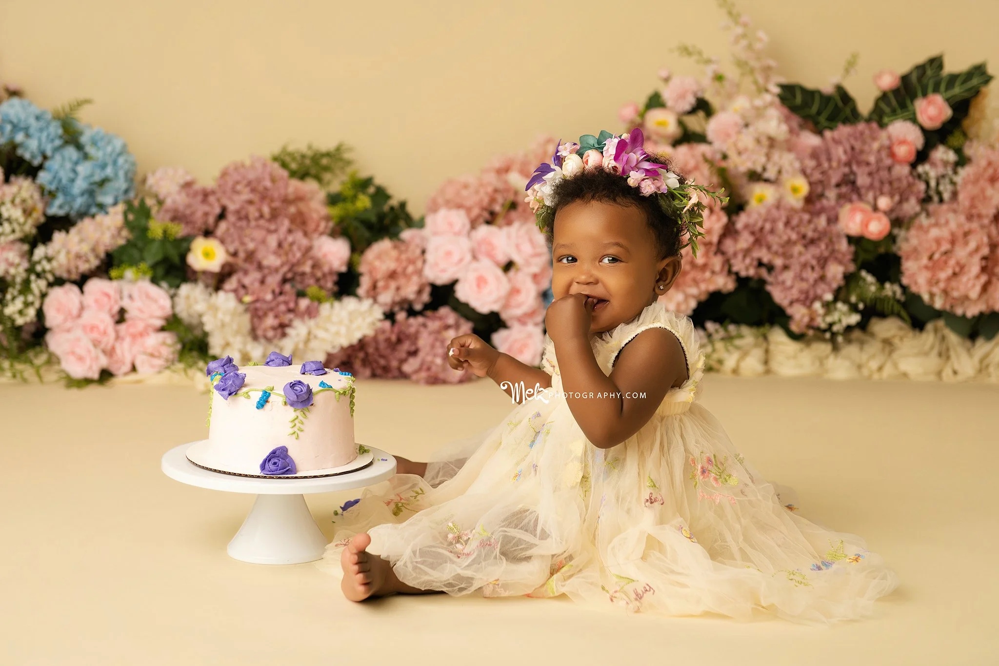 Kaela’s Cake Smash Session - Belleville, New Jersey Birthday Photographer