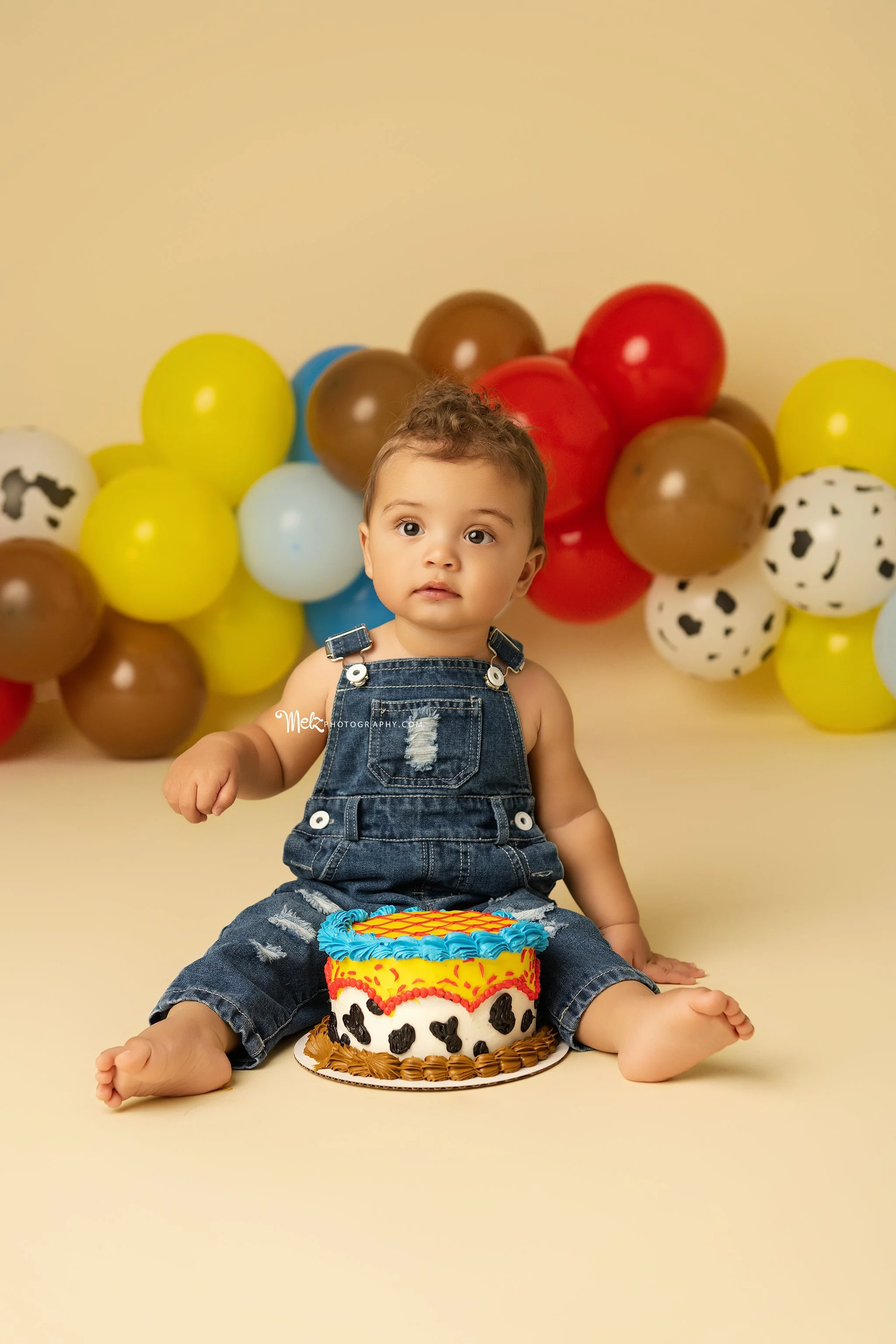 Jonathan’s Cake Smash Session - Belleville, New Jersey Birthday Photographer