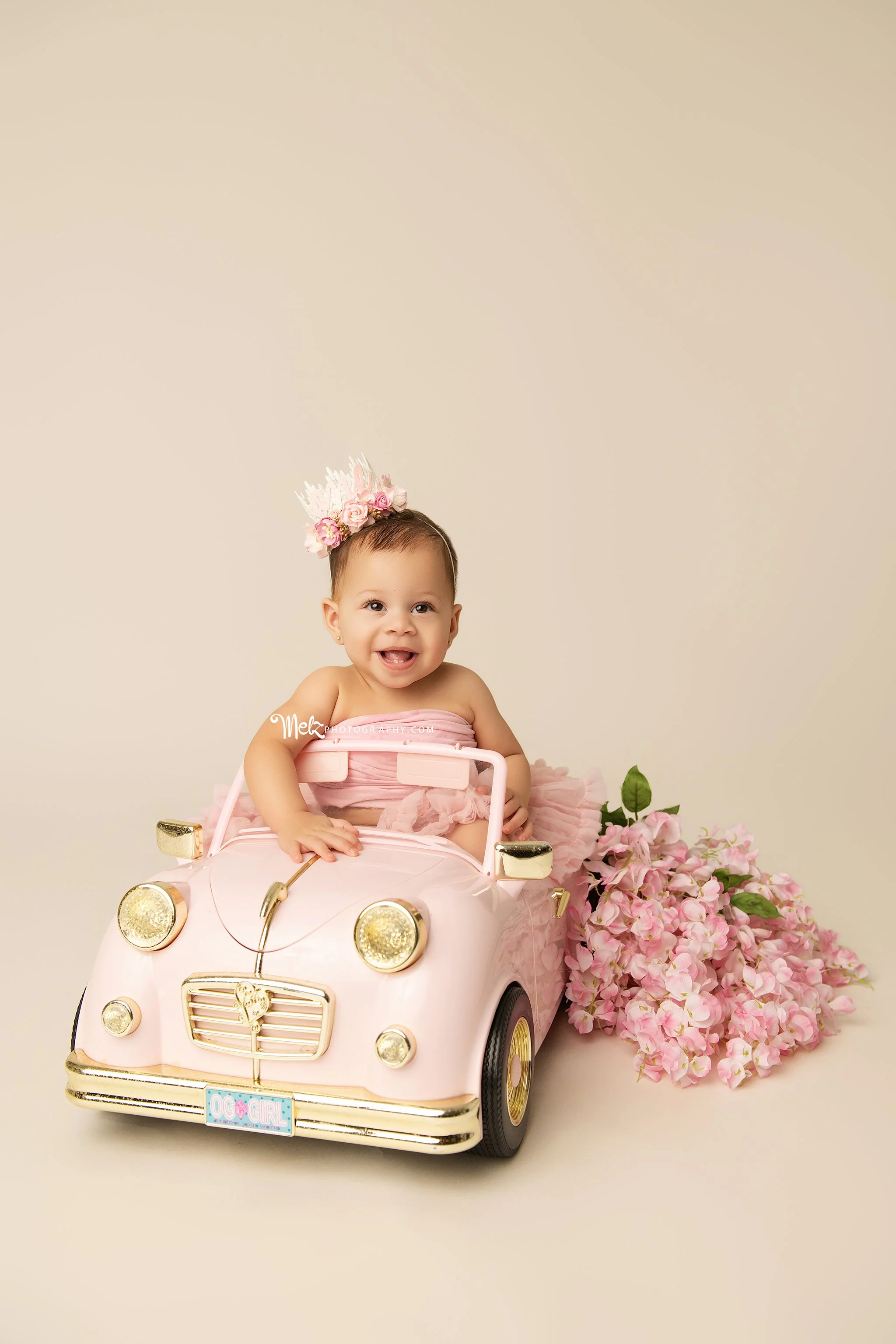 Carmela’s First Birthday Session - Belleville, New Jersey Birthday Photographer