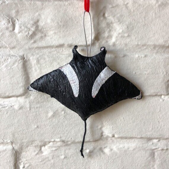 Manta Ray Ornament