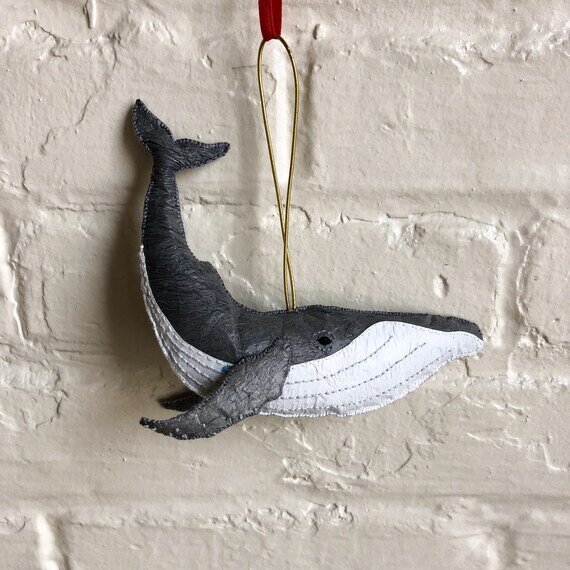 Humpback Whale Ornament