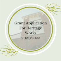 Grant application for heritage works