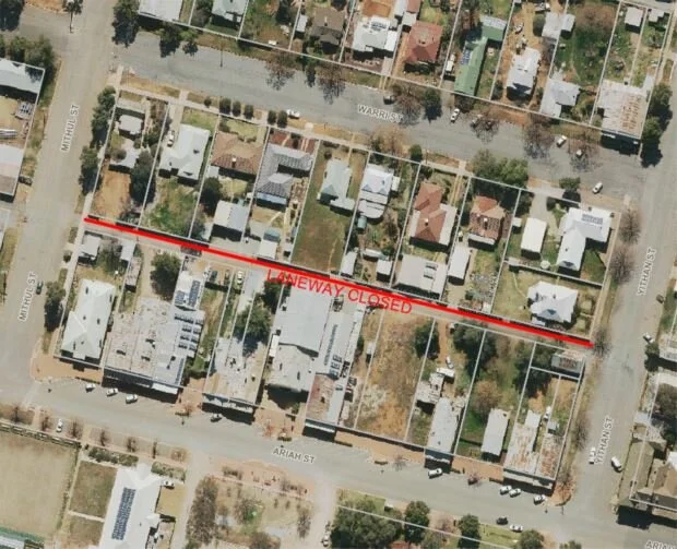 Ardlethan Laneway Closure