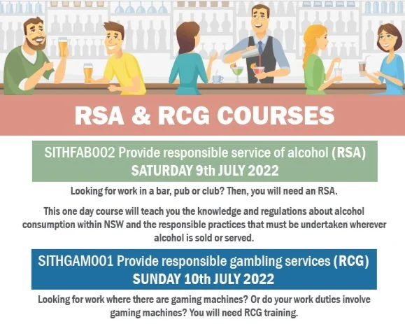 RSA &amp; RCG COURSES
