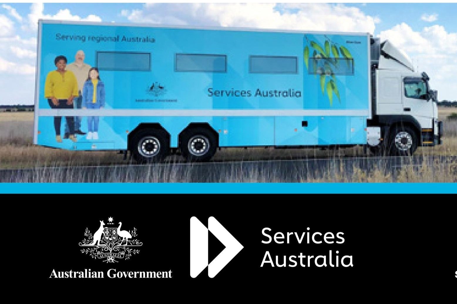 Australian Government Mobile Service Van - Visiting Coolamon Friday 2 September 2022