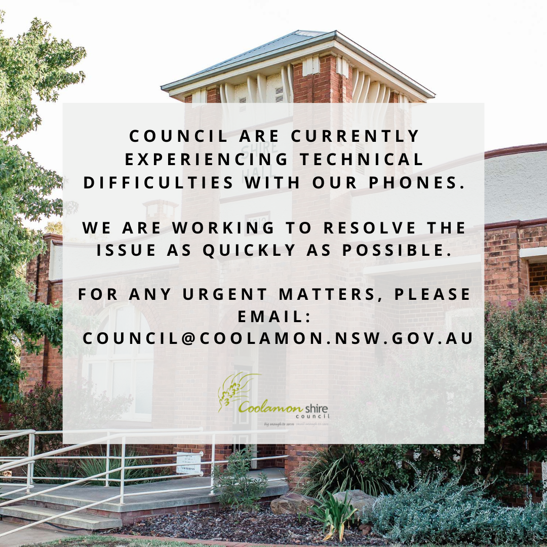 PHONE SERVICE DISRUPTION NOTICE