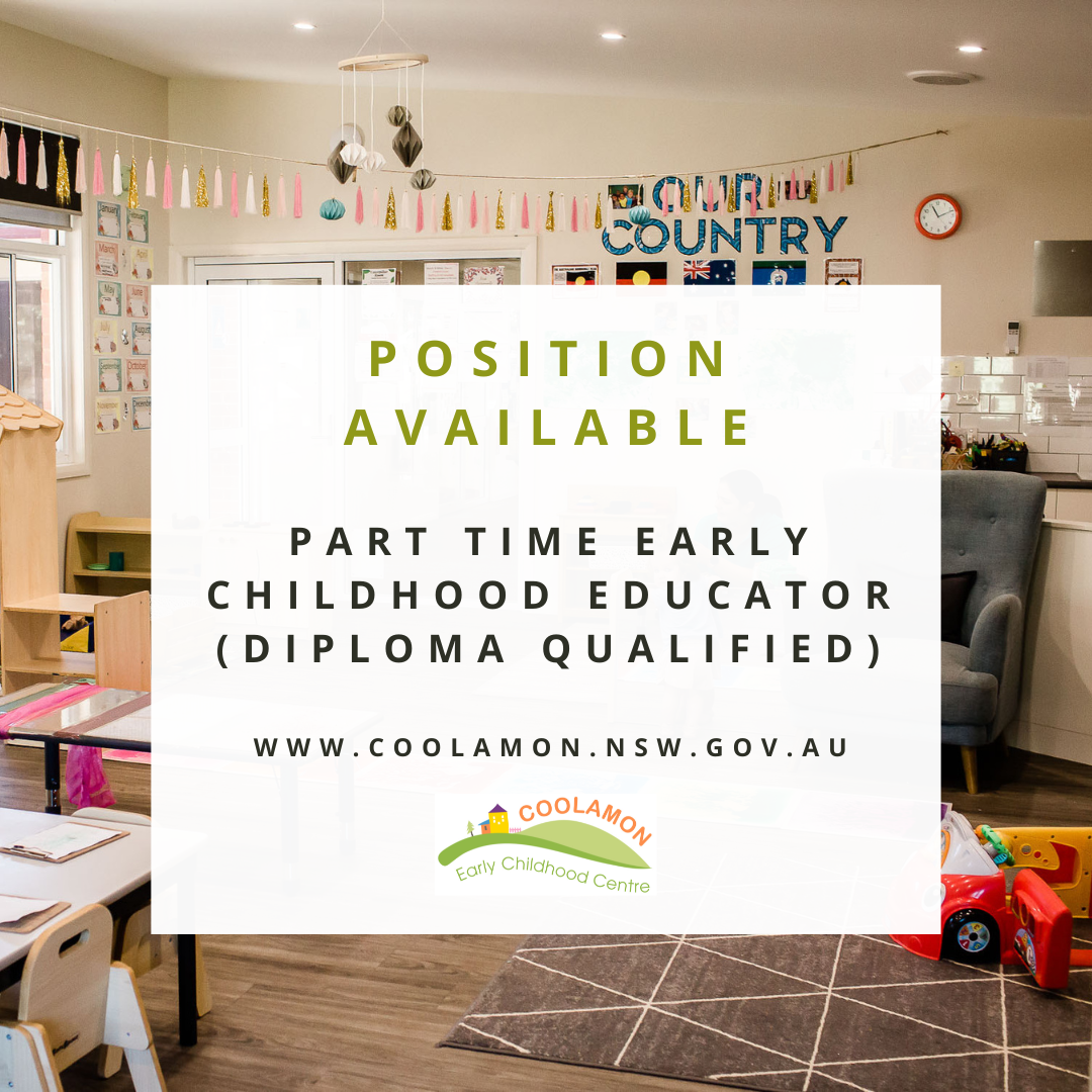 PART TIME EARLY CHILDHOOD EDUCATOR  (DIPLOMA QUALIFIED)