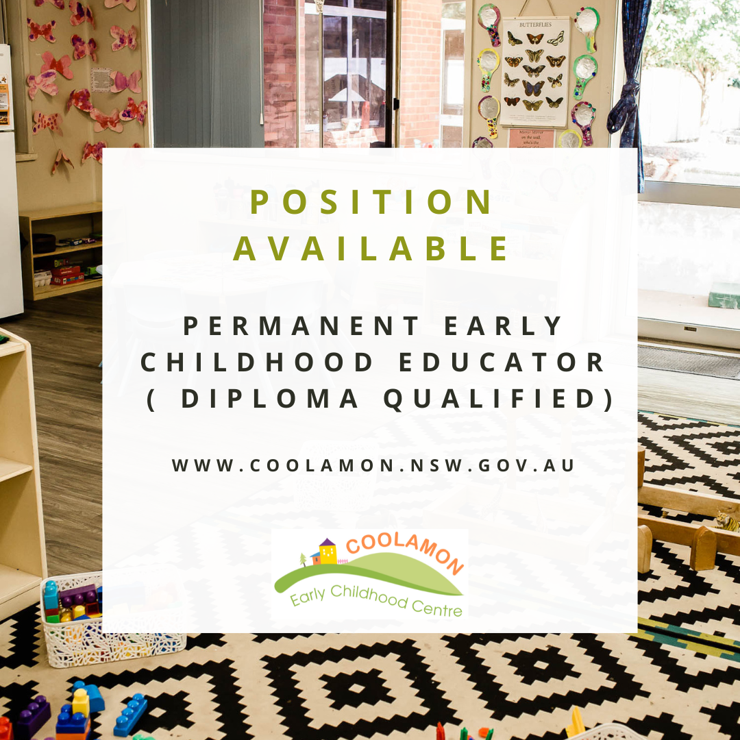 PERMANENT EARLY CHILDHOOD EDUCATOR  (DIPLOMA QUALIFIED)