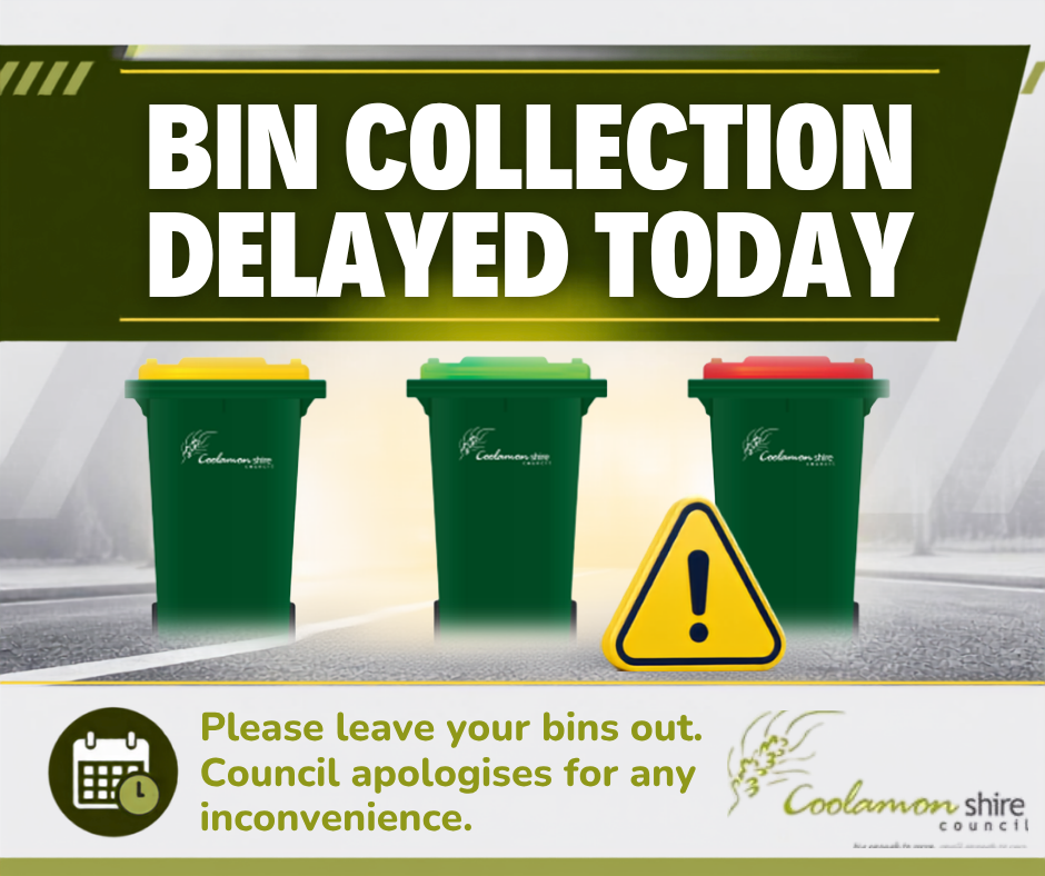 Kerbside Garbage Service Delay - Friday 31 July 2026