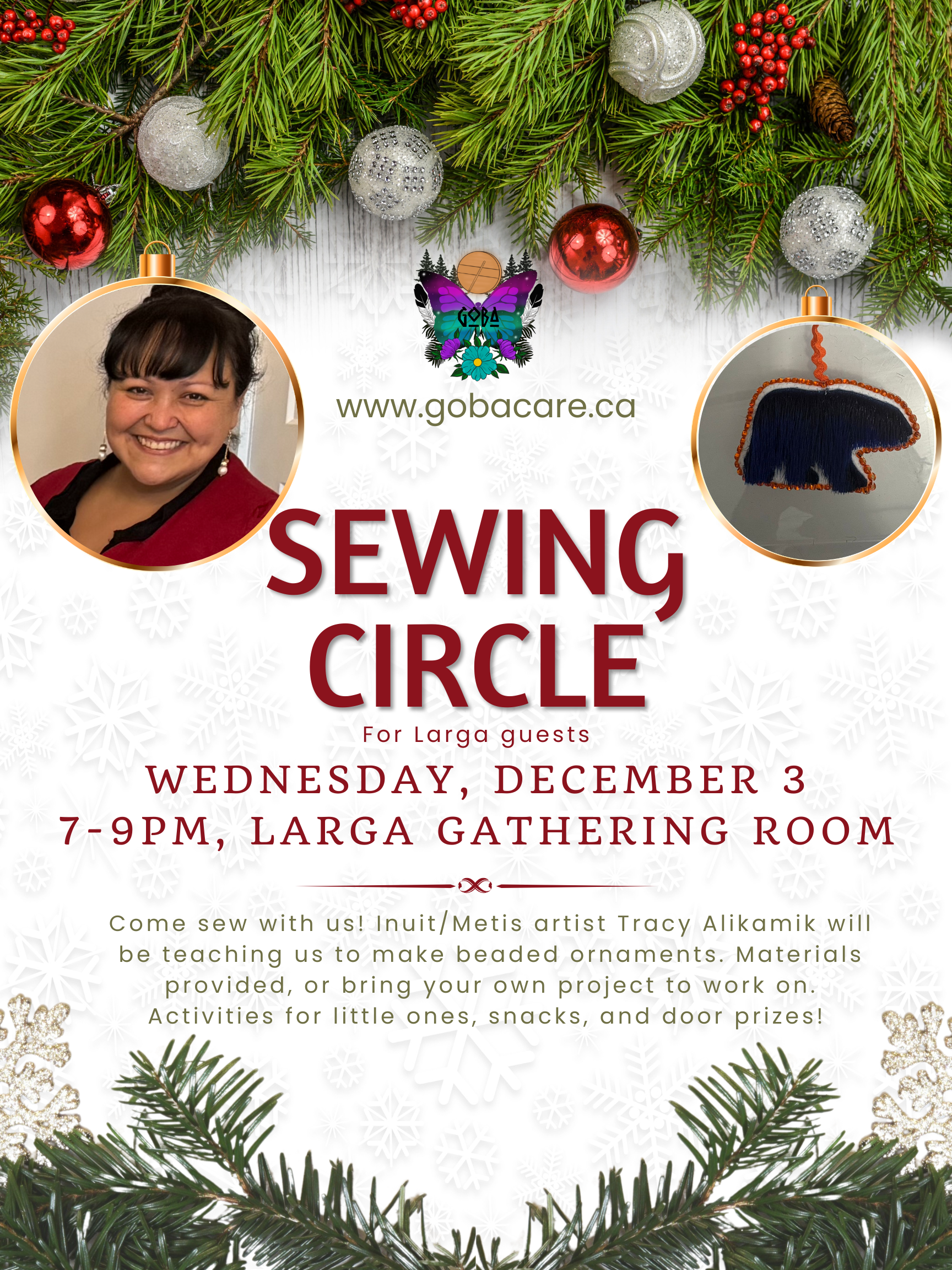 Sewing Circle with Special Guest Host