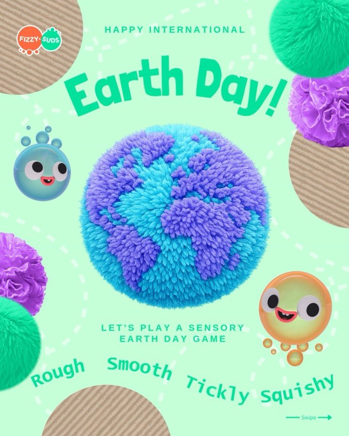 Bubbling Beluga! 🫧

Who&rsquo;s ready for an Earth Day Mission? 🌍🫧

Today, we&rsquo;re following Suds&rsquo; lead and getting our hands dirty to celebrate the planet! This isn&rsquo;t just any scavenger hunt it&rsquo;s a Sensory Scavenger Hunt.

T