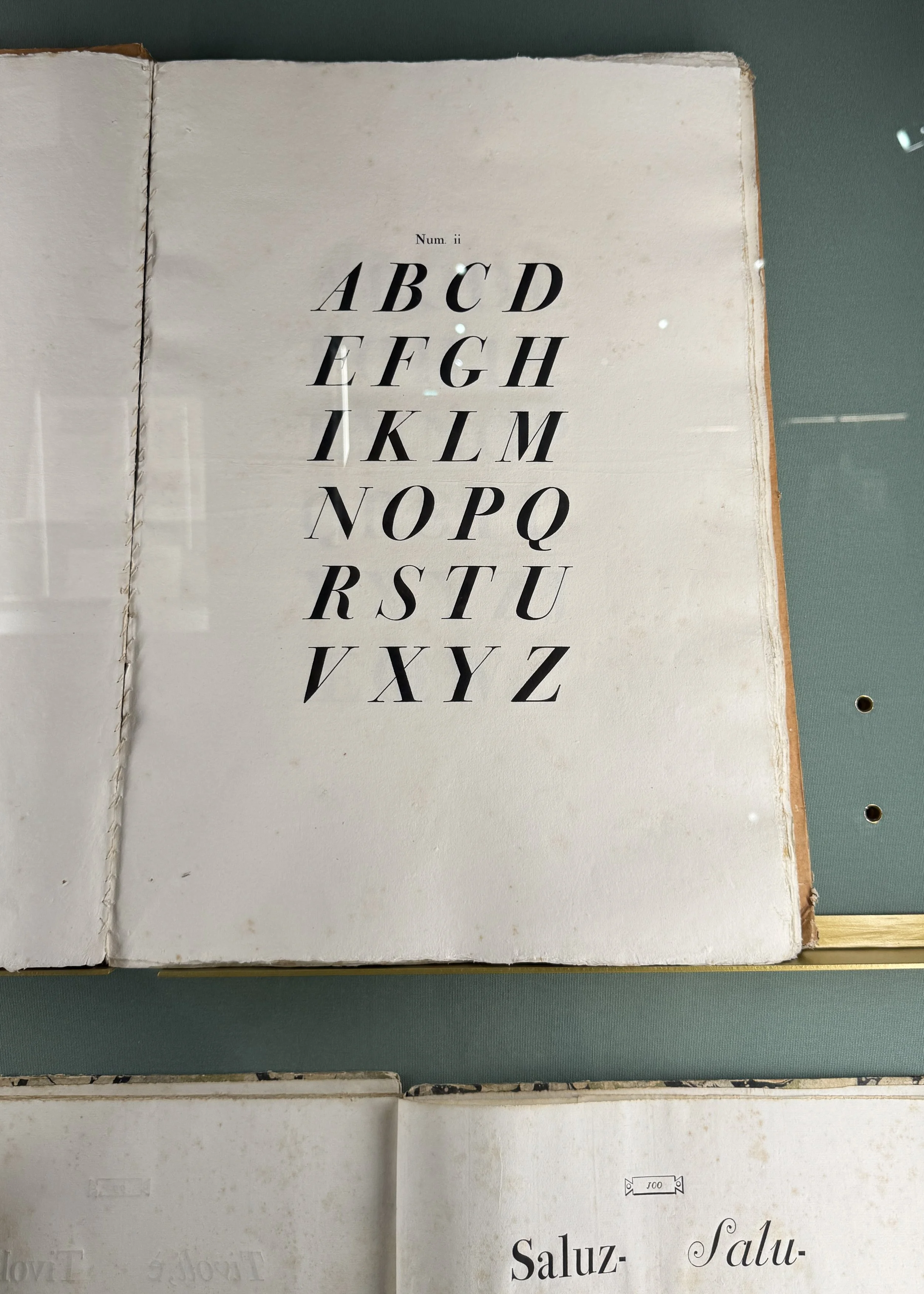  Bodoni Typography Museum 