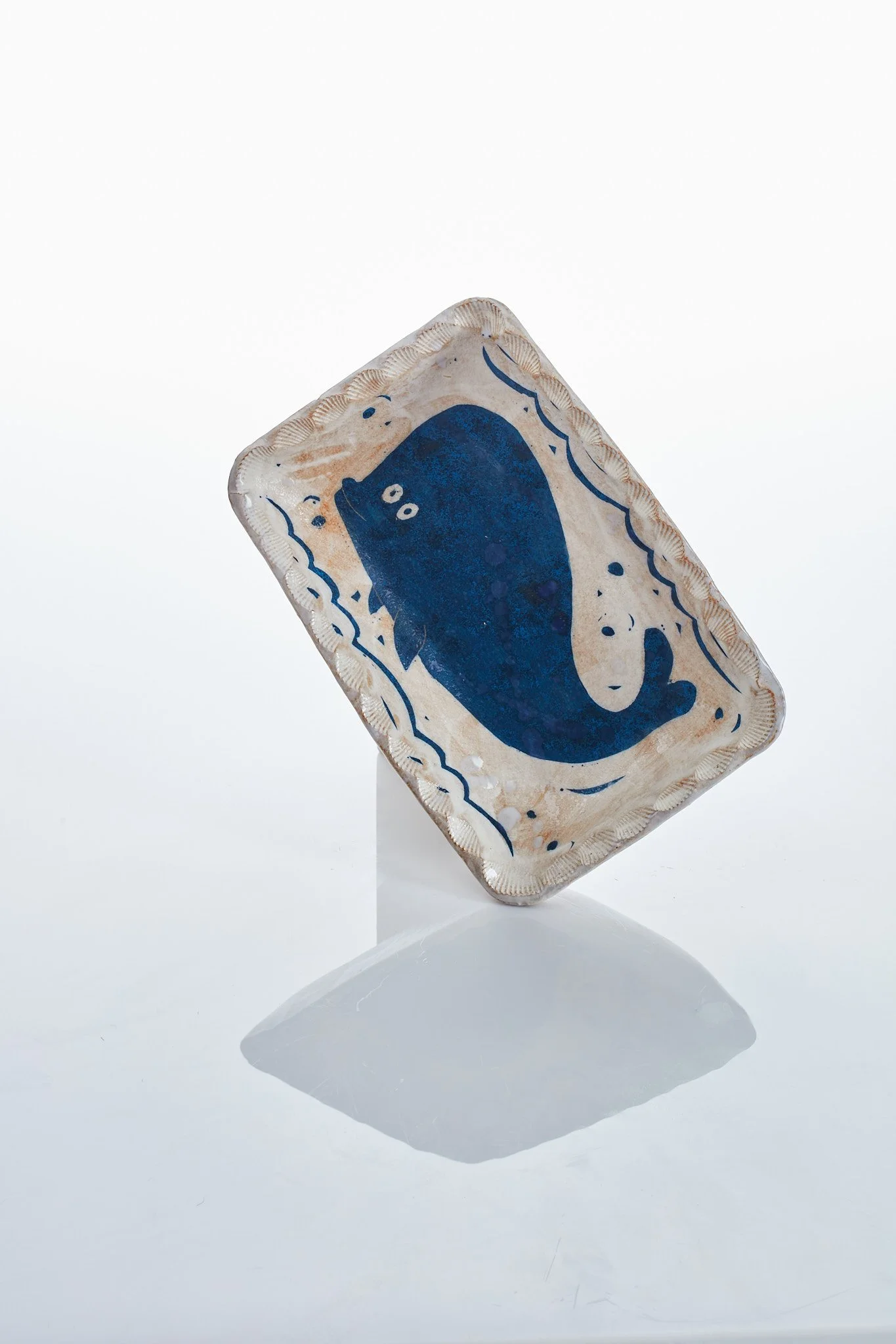 Makoto Kagoshima — Blue Whale with Heart-Shaped Tail