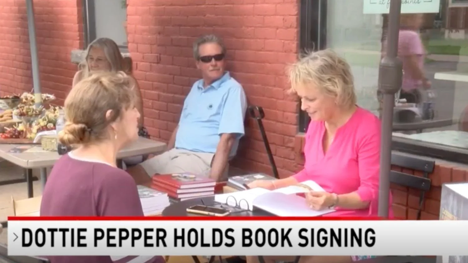 PEPPER HOLDS BOOK SIGNING AT SARATOGA’S LITTLE MARKET