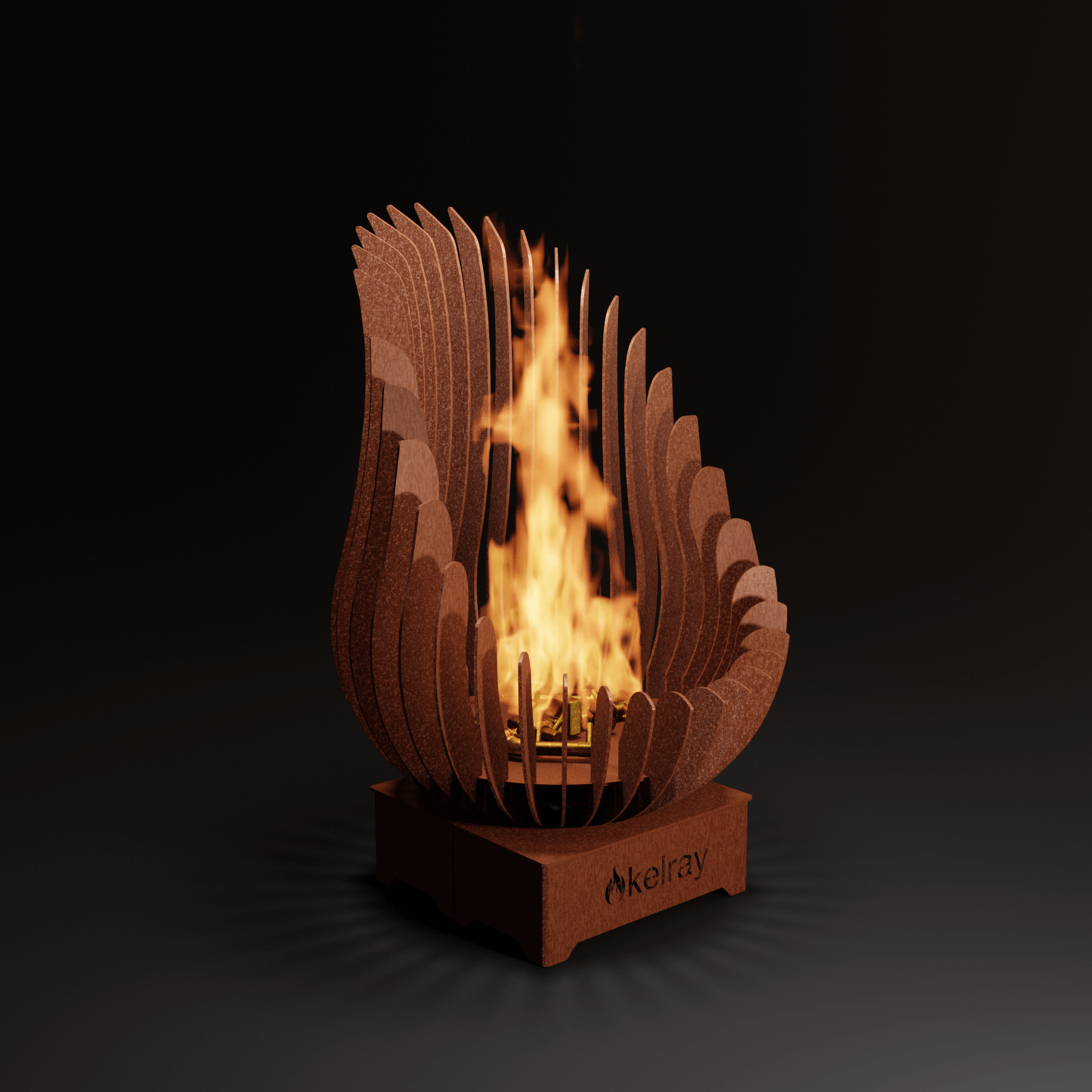 Large Outdoor Firepit NZ, Sculptural Designer Firepits, Wood & Gas ...