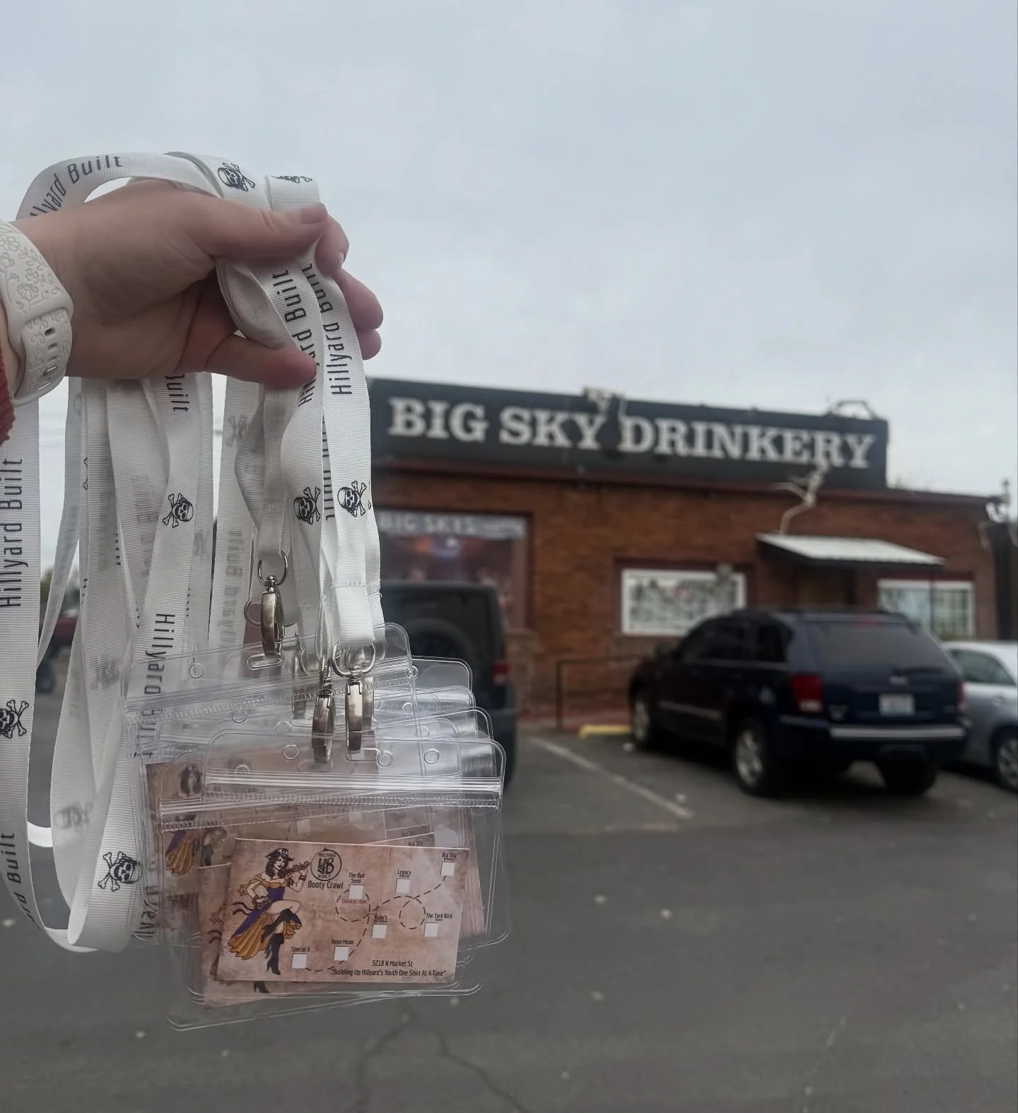 Couldn&rsquo;t make it into the store today to grab your Pirate Booty Crawl Lanyard? No worries we just dropped off 10 lanyards to The Big Sky! Remember lanyards are limited so make sure you grab yours before they&rsquo;re gone!!