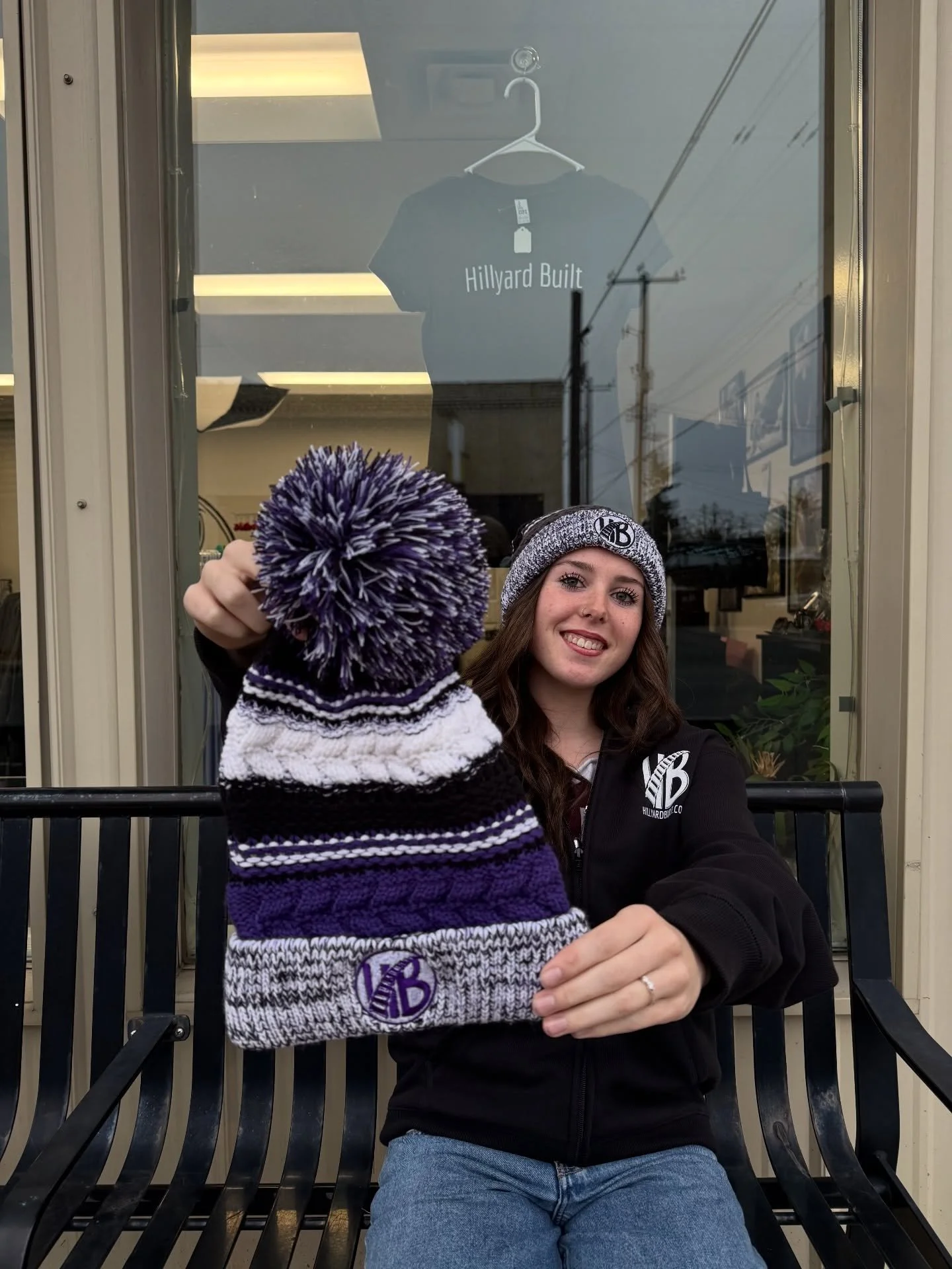 It&rsquo;s getting COLD out there! We only have a couple of our super cute Pom Beanies left, so make sure to grab them before they&rsquo;re gone! They&rsquo;re the perfect gift yourself or someone else💜