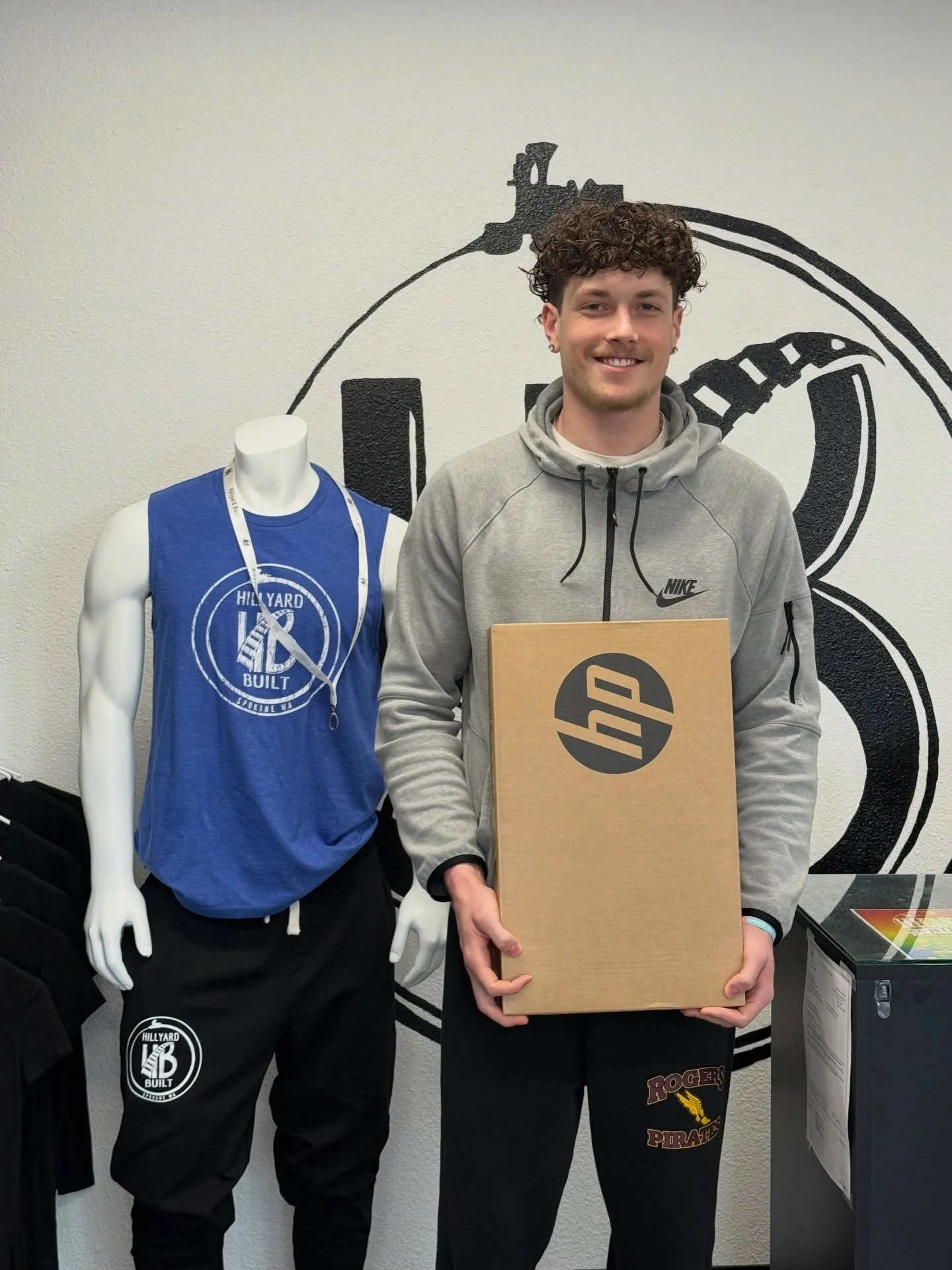 Issued a laptop to a very deserving RHS student today. 

I had the opportunity to talk with him and learn more about his situation. He&rsquo;s a stellar athlete who recently had a devastating injury which required him to pivot his college plans. So r