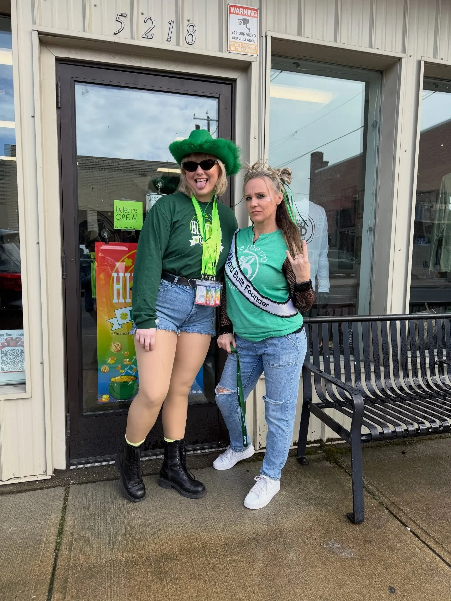 Fun fact, Cass loves to hold onto photos of events we&rsquo;ve hosted, and post them suuupppeerr late 😂 Just showing off our amazing community that showed up on Saint Patrick&rsquo;s day! Have you been missing out on all the Hillyard fun lately?!! W