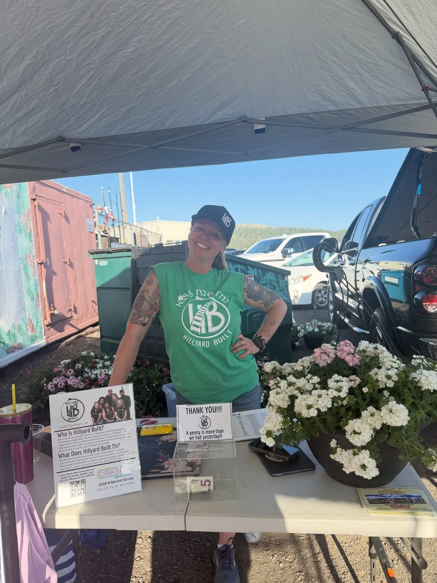 Join us this Saturday from 4&ndash;8 PM at Big Sky 🌸
Grab your flower baskets, shop local vendors, and help us raise funds for Hillyard youth. Every purchase makes a difference 🤍