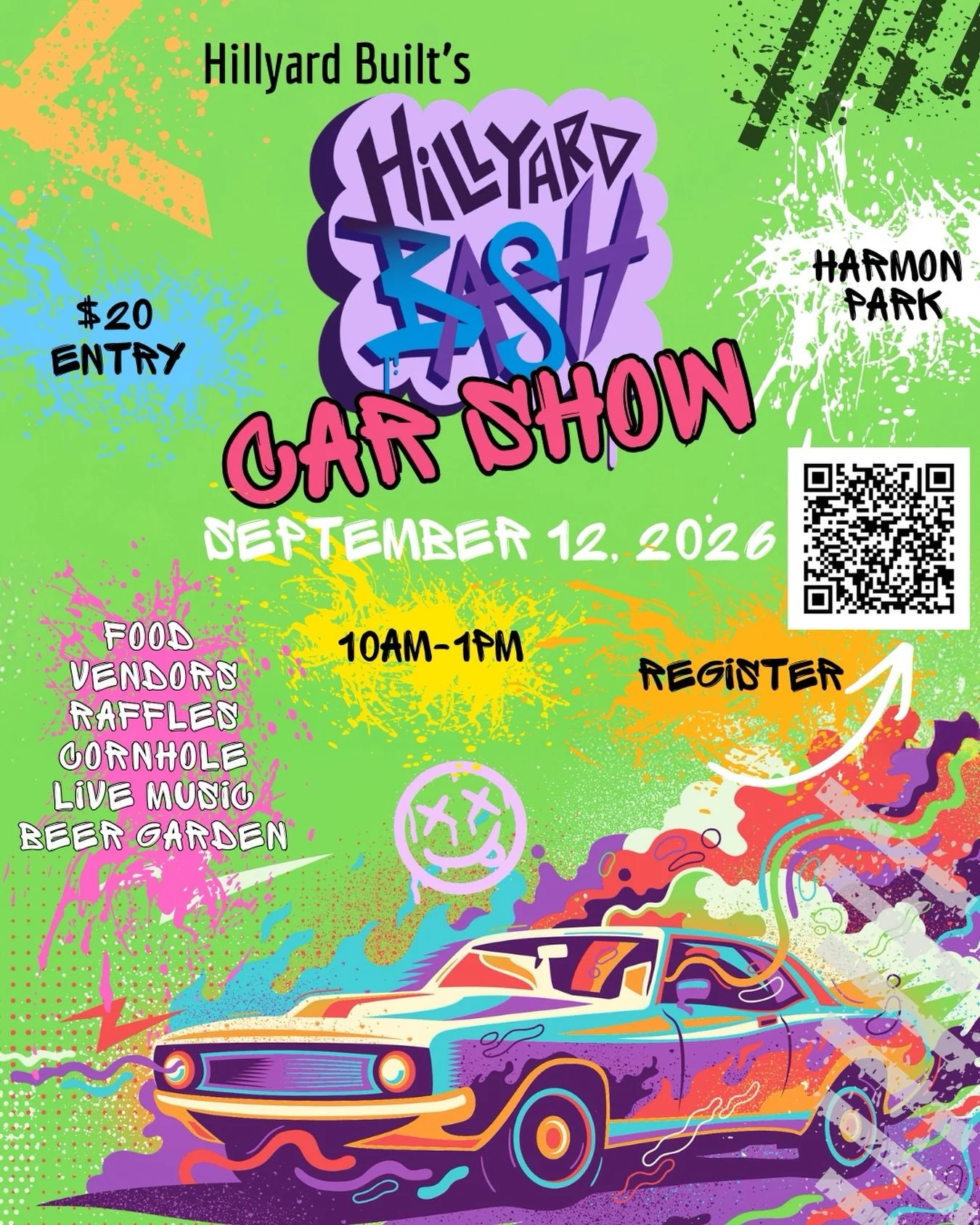 🚨 NEW THIS YEAR AT HILLYARD BASH 🚨

We&rsquo;re bringing the heat to Harmon Park with the FIRST EVER Hillyard Bash Car Show presented by Hillyard Built 🔥

From loud muscle cars and slammed imports to gritty rat rods, lifted 4x4s and vintage classi