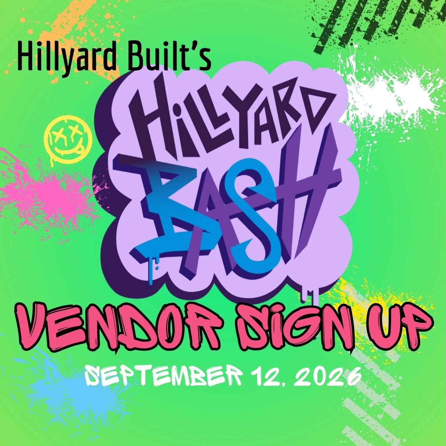 Vendor registration is now open!