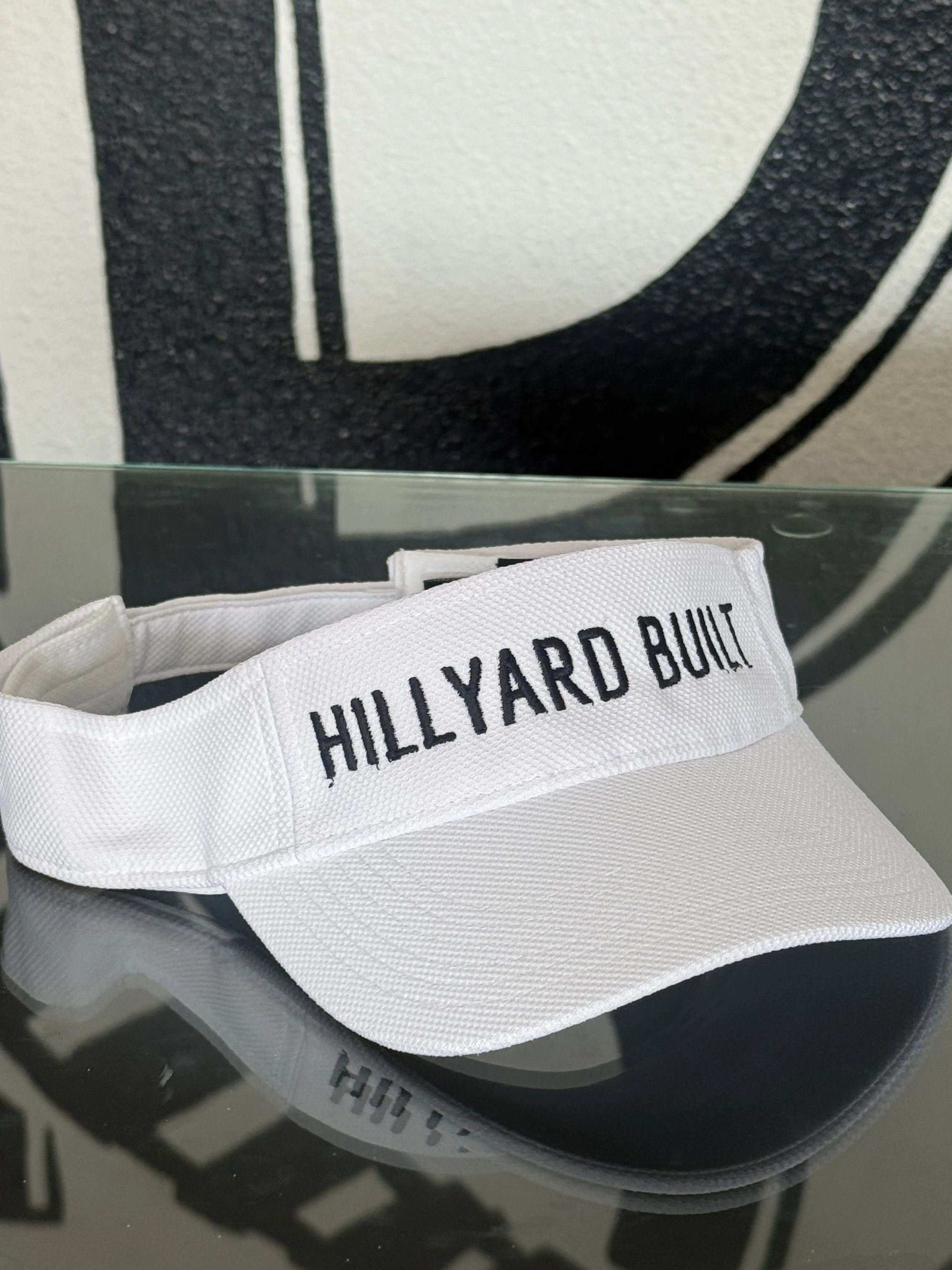 White Hillyard Built Visor