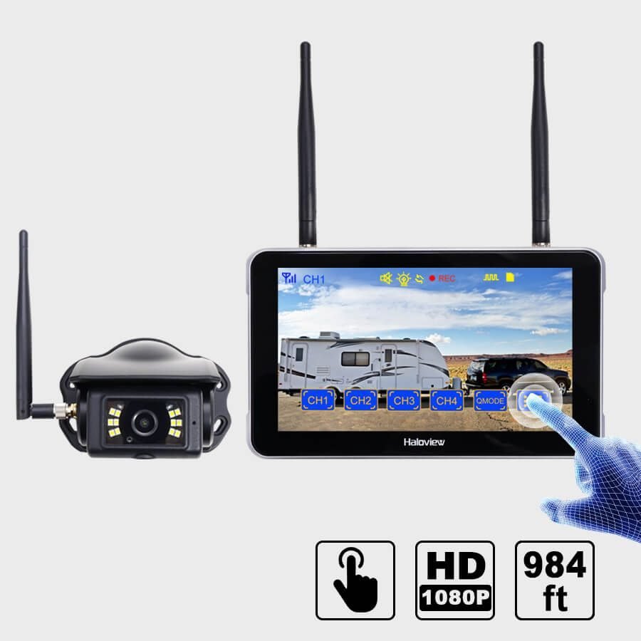 Haloview system with 7" touchscreen (BT7 Touch)