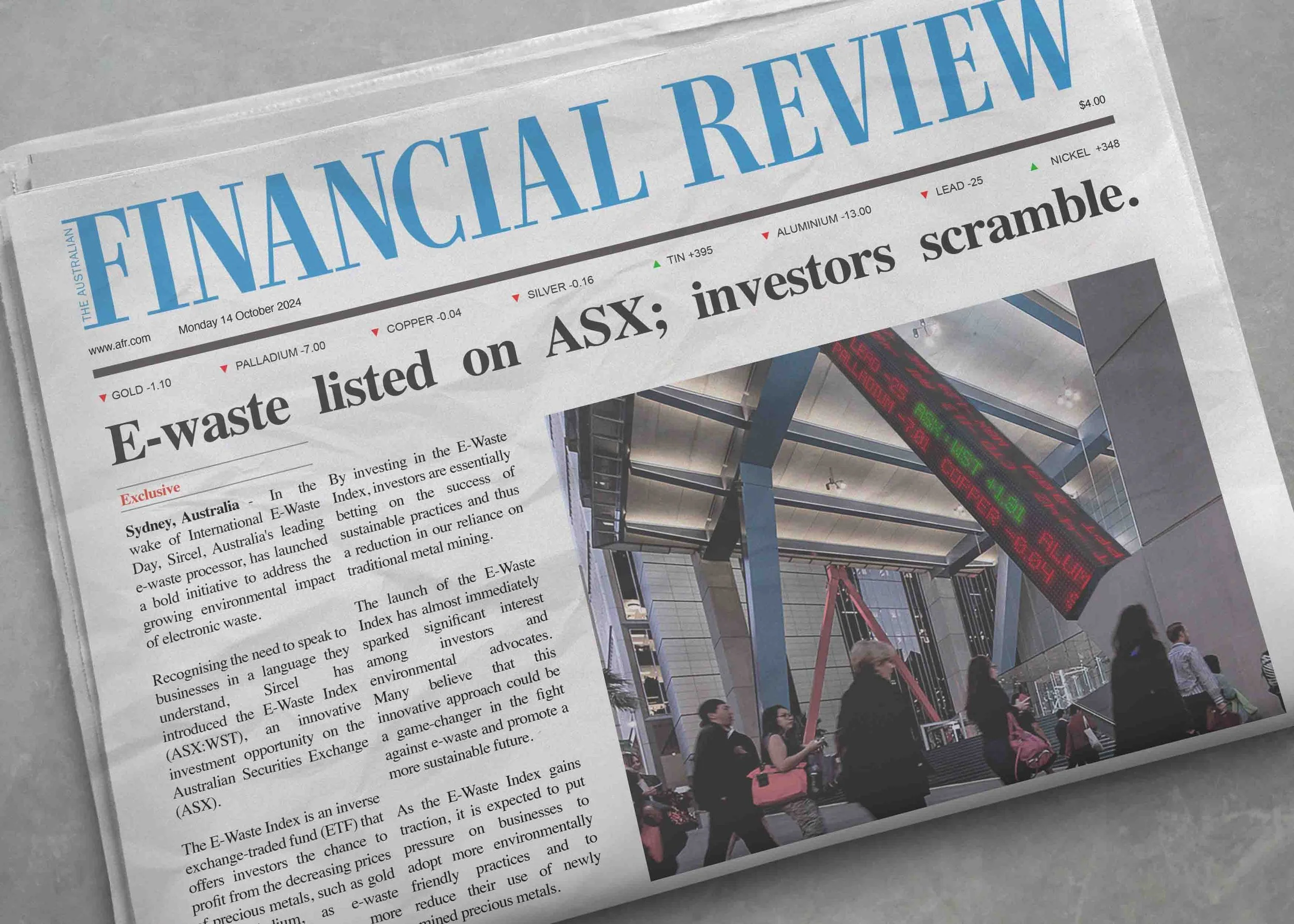 Sircel - E-Waste Index