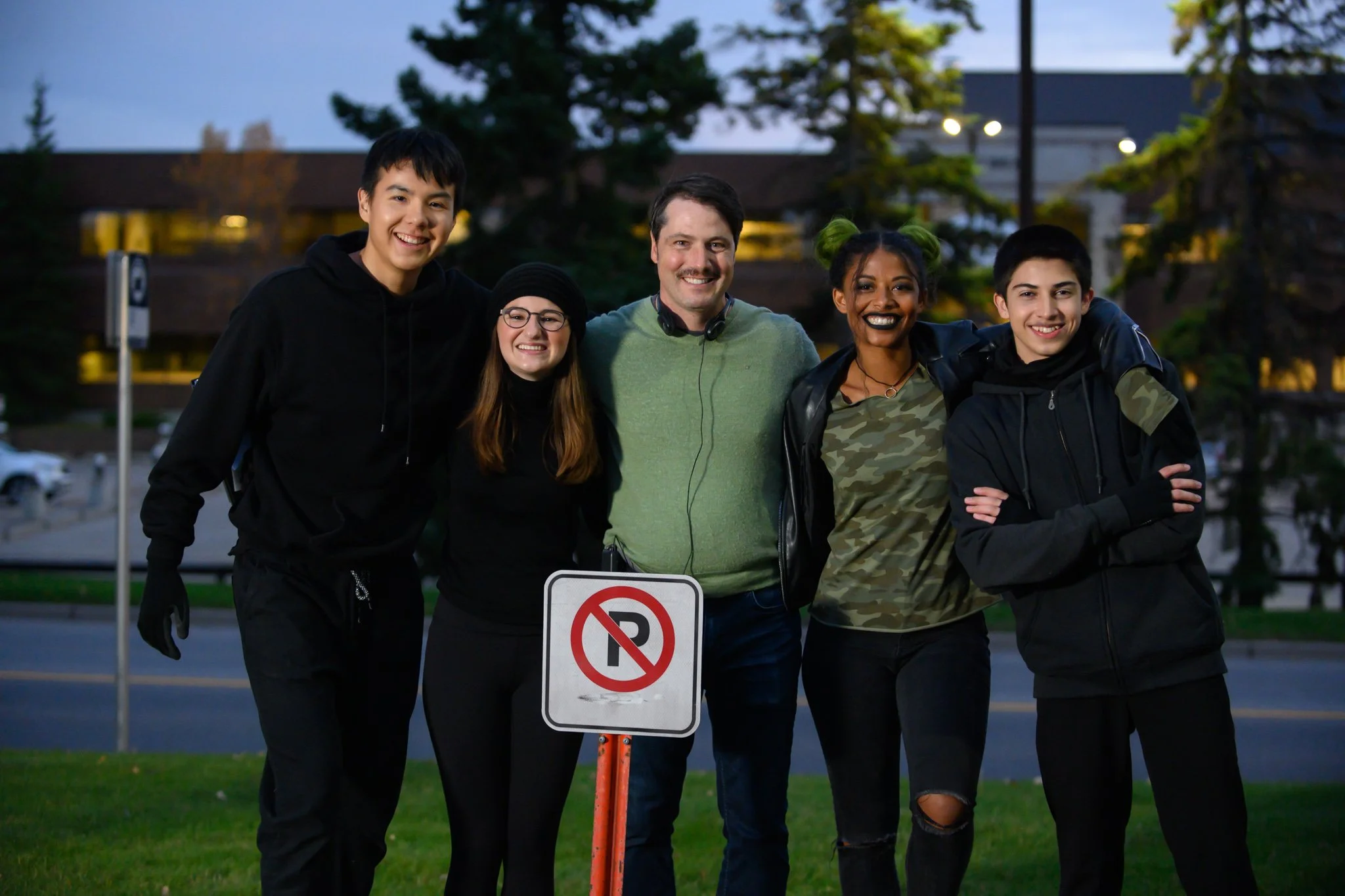 The cast and director of "OPERATION: CLEAN SLATE"
Wase Young, Natalie Marshall, Jayson Therrien, Kaya Coleman, Yousif Ismail