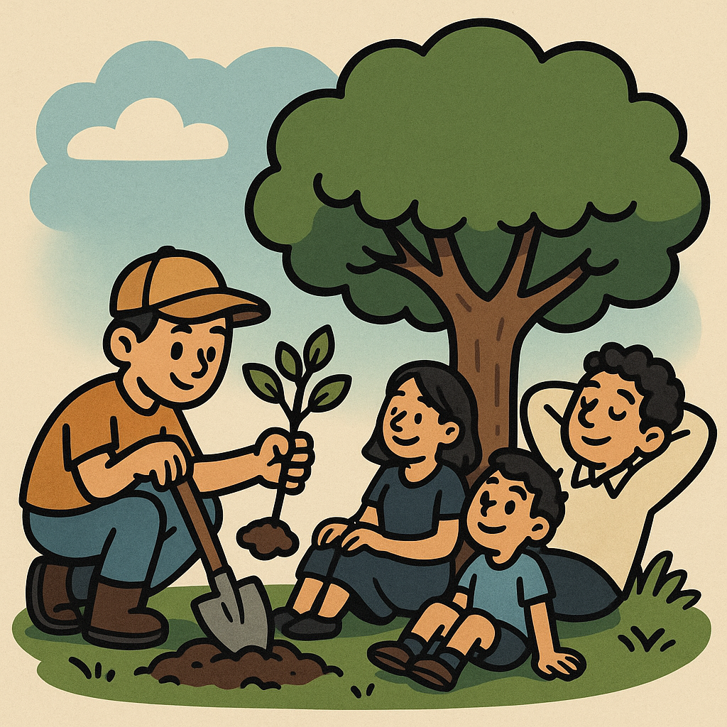 Does planting trees reduce heat-related health impacts?