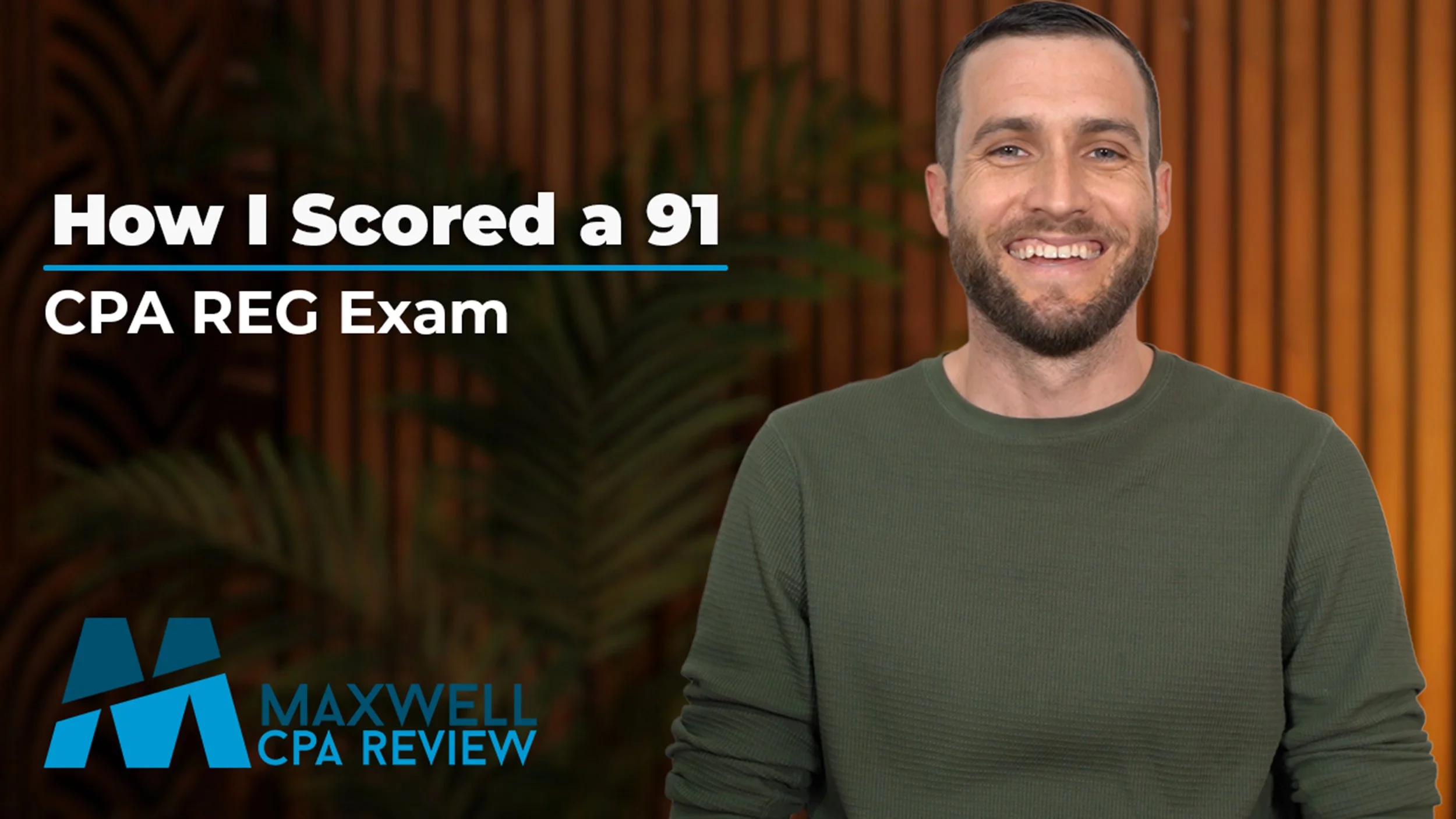 How I Passed the REG Exam with a 91 | Kyle Ashcraft, CPA